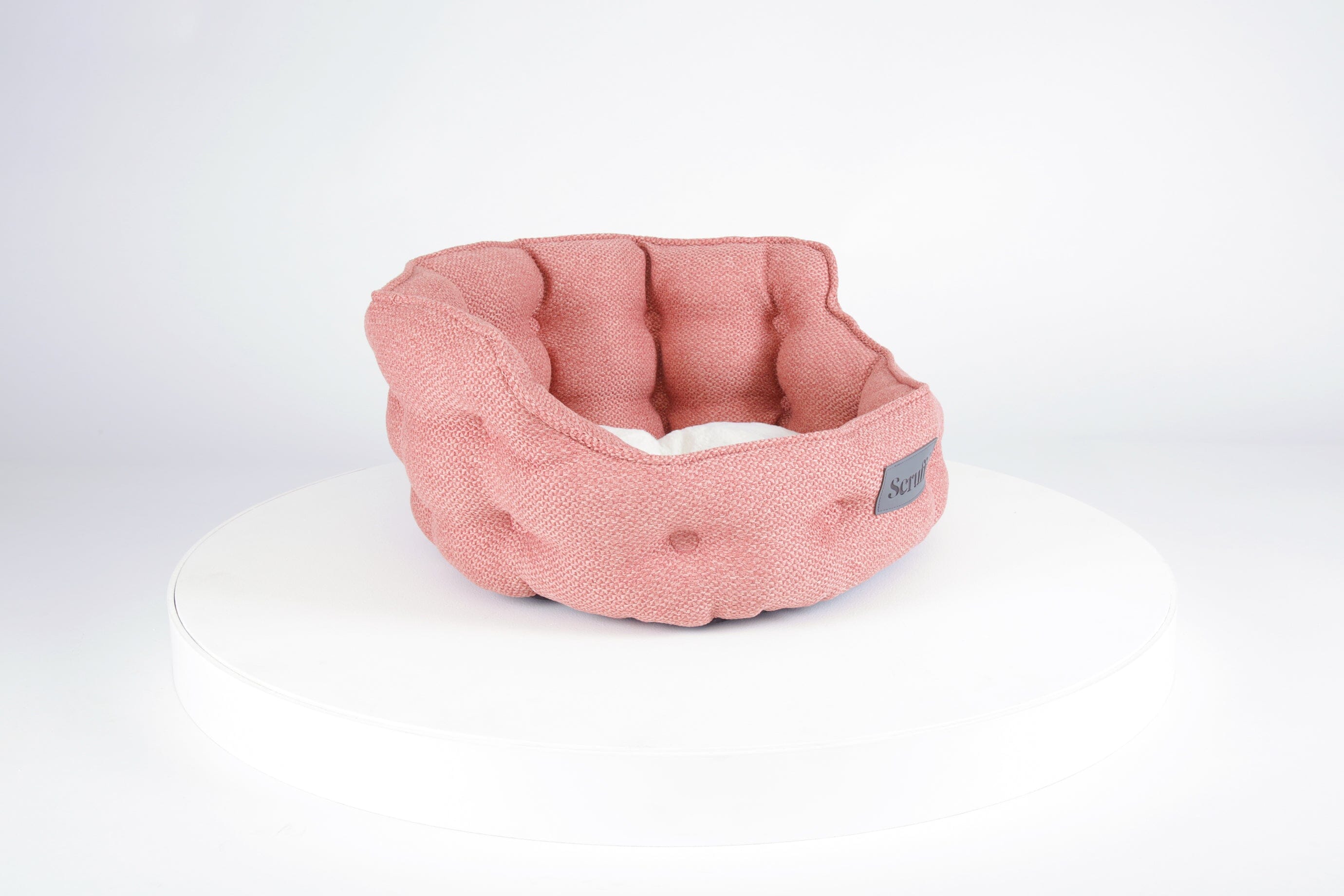 Seattle Cat Bed - Coral Pink Cat Bed Scruffs® 