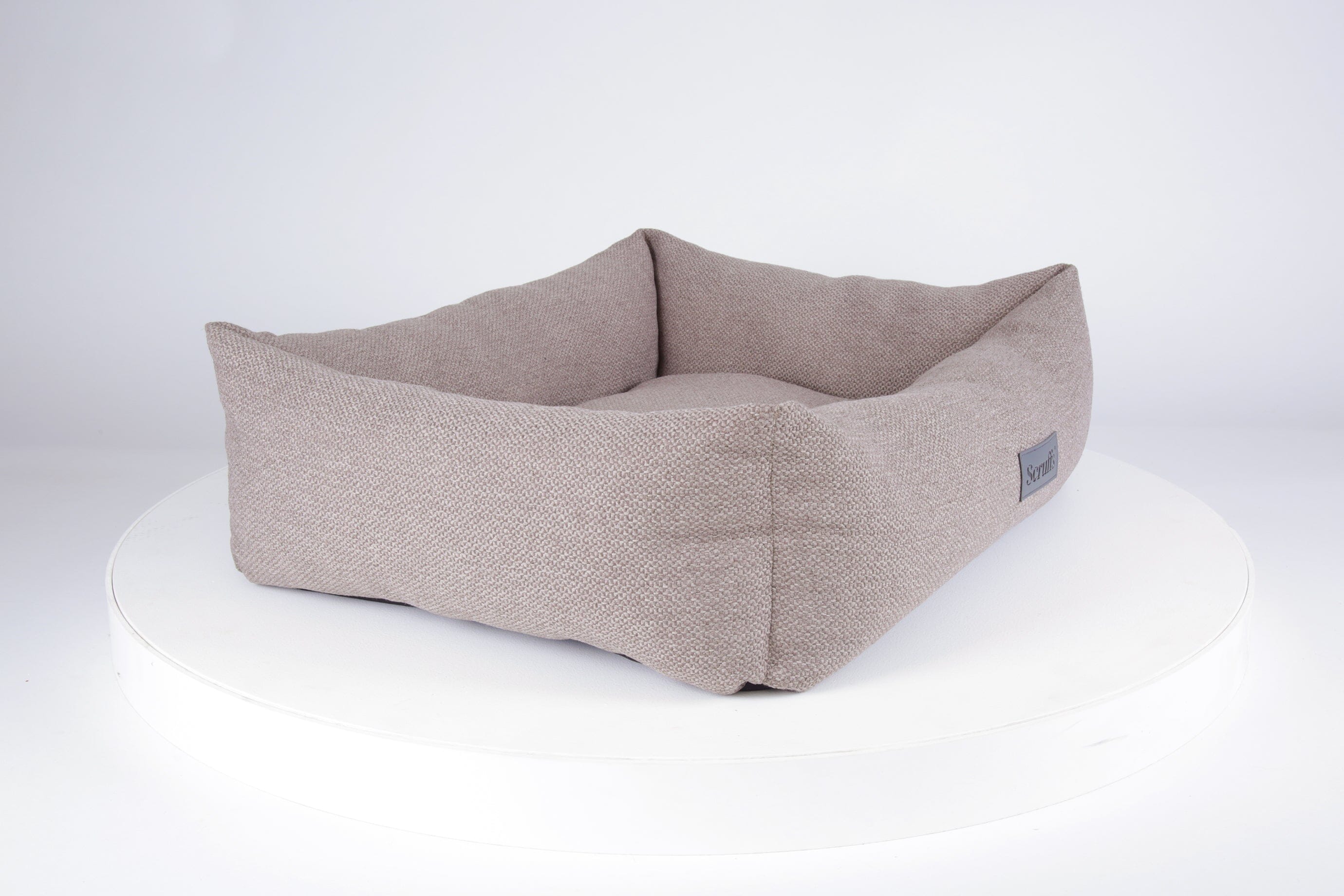 Seattle Box Bed - Stone Grey Dog Bed Scruffs® 