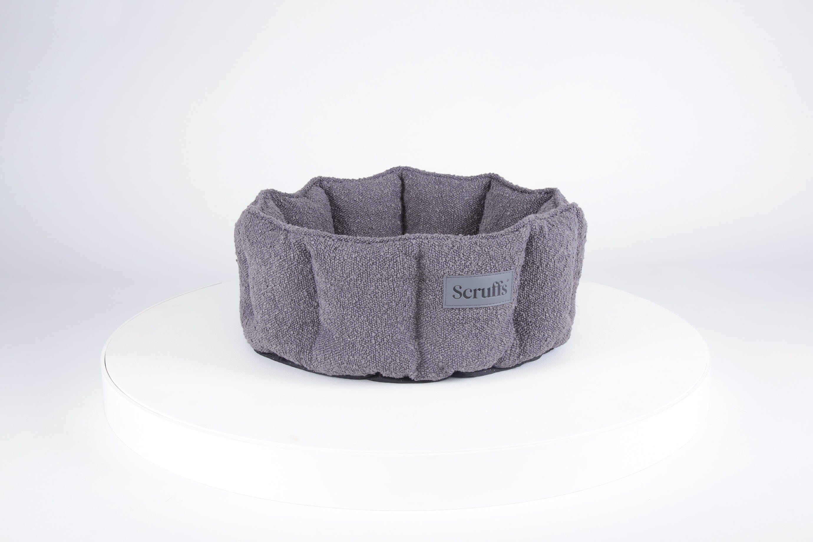 Boucle Cat Bed - Slate Grey Cat Bed Scruffs® 