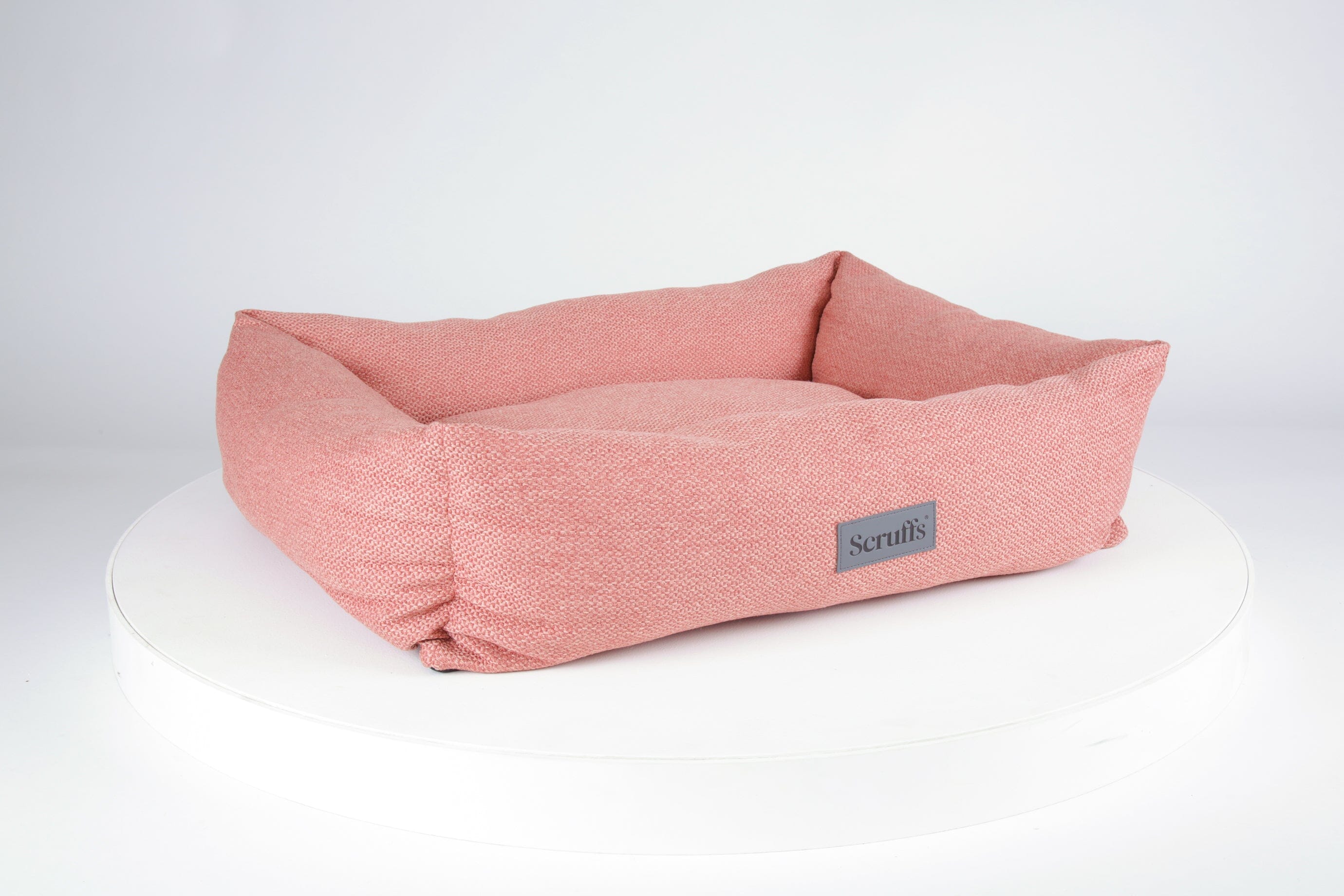 Seattle Box Bed - Coral Pink Dog Bed Scruffs® 
