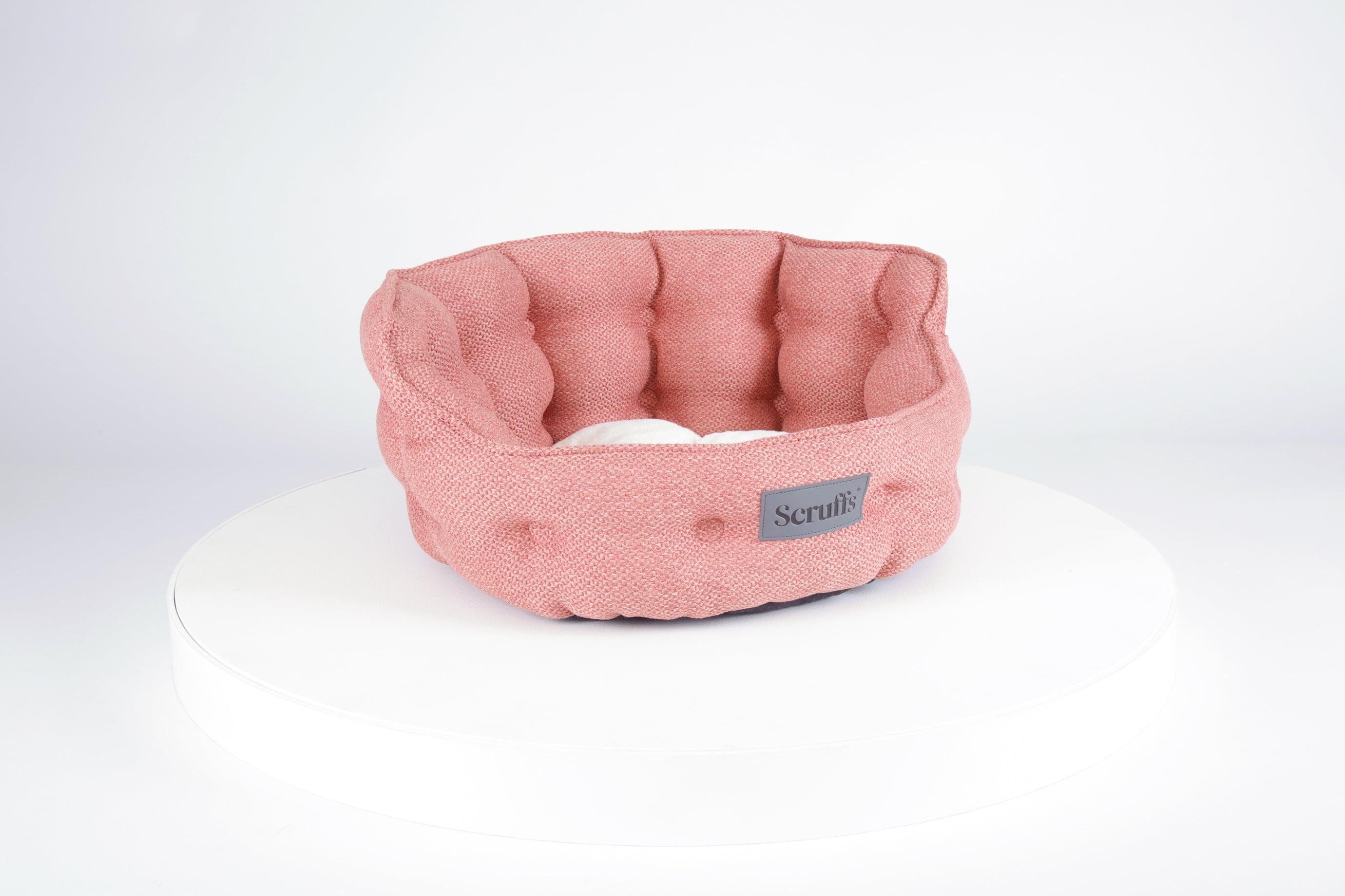 Seattle Cat Bed - Coral Pink Cat Bed Scruffs® 