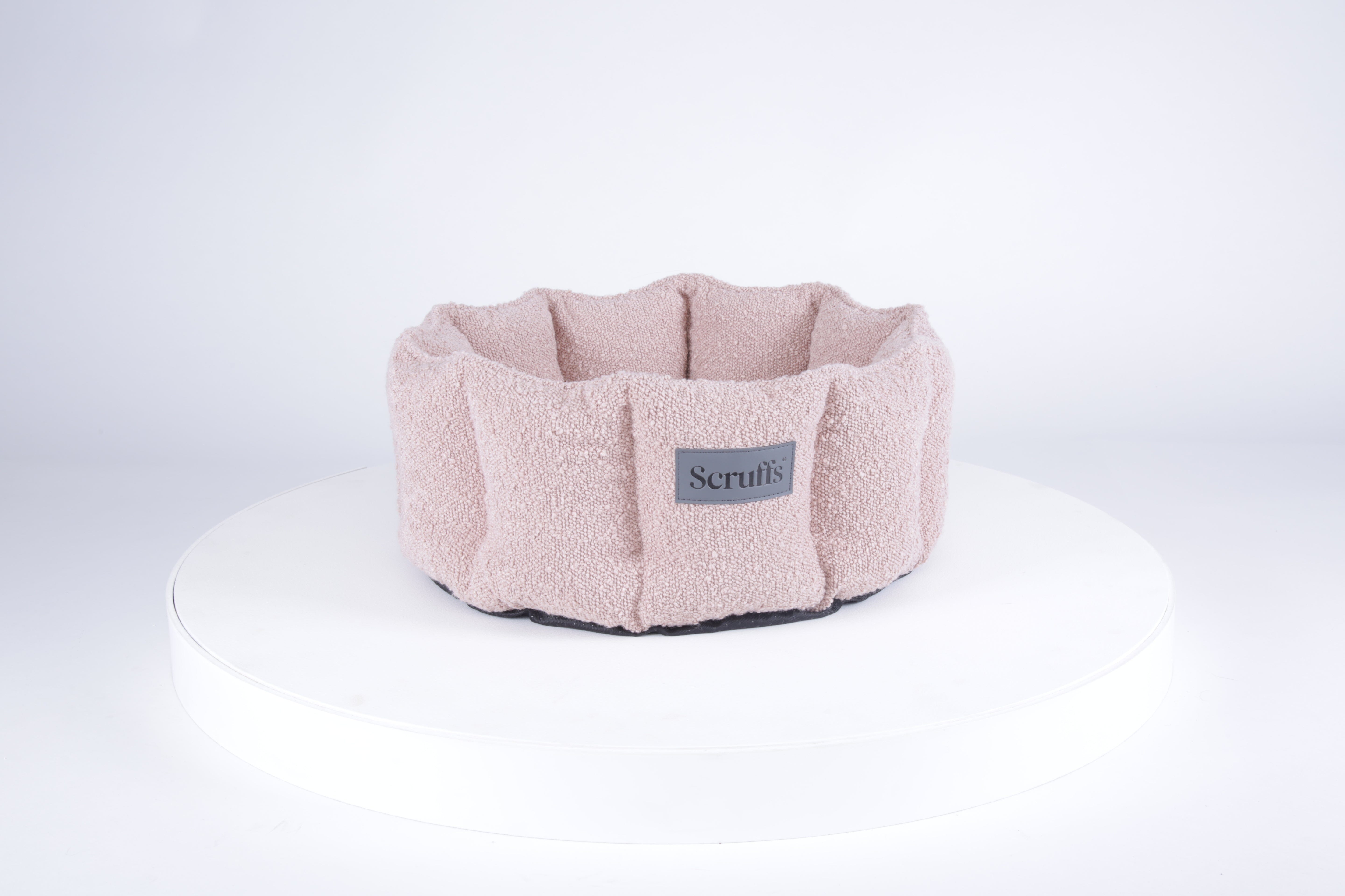 Boucle Cat Bed - Blush Pink Cat Bed Scruffs® 