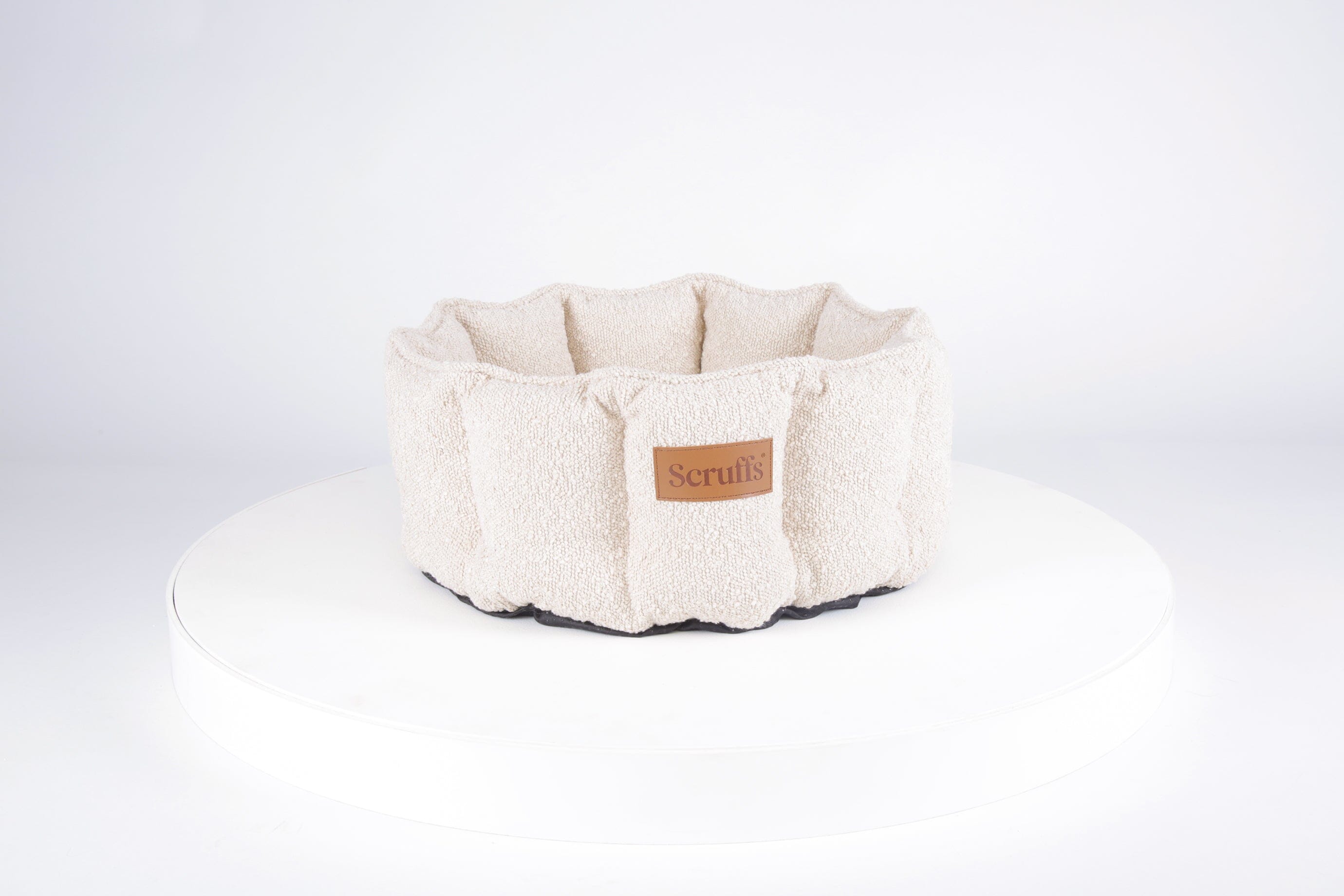 Boucle Cat Bed - Ivory Cat Bed Scruffs® 