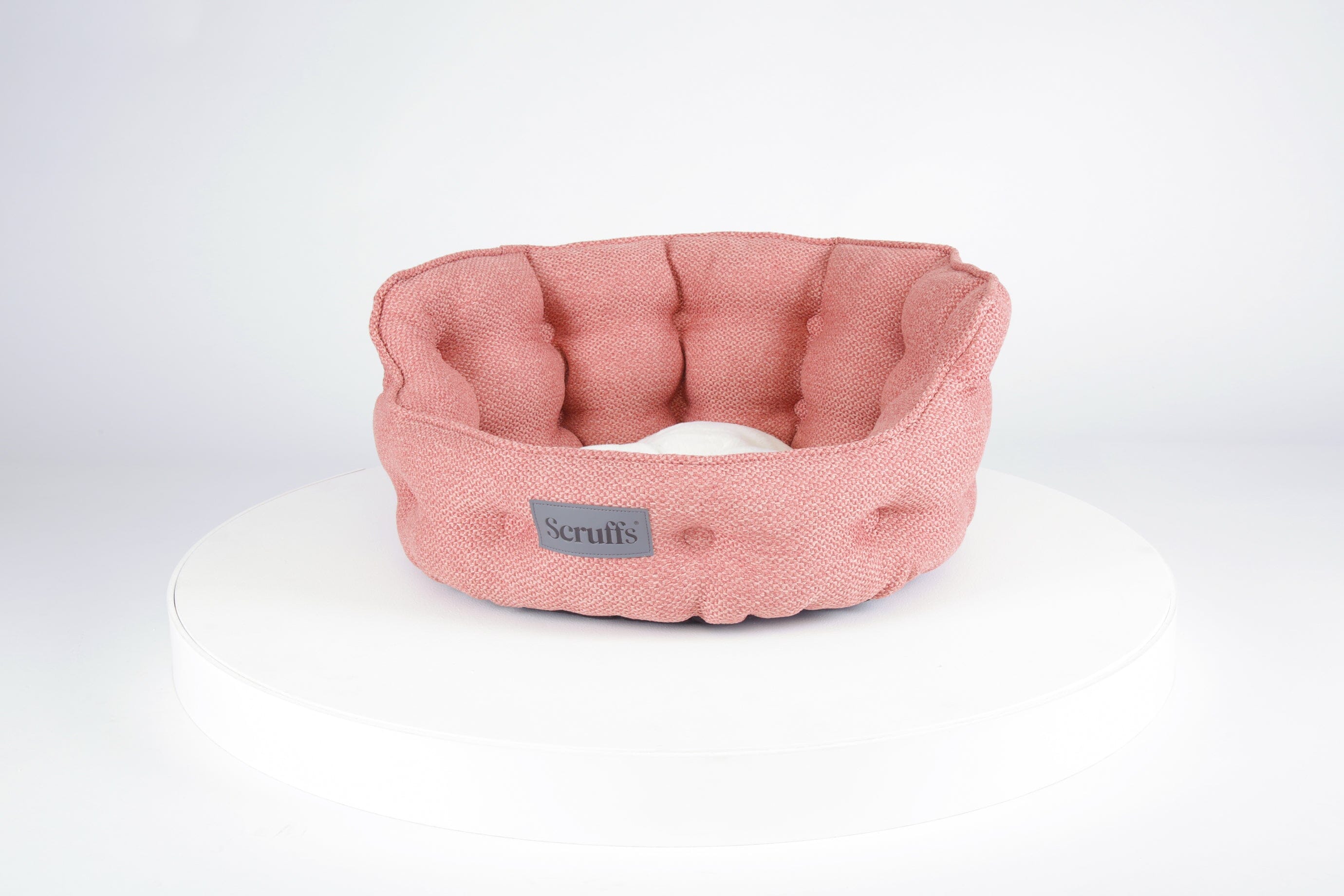 Seattle Cat Bed - Coral Pink Cat Bed Scruffs® 