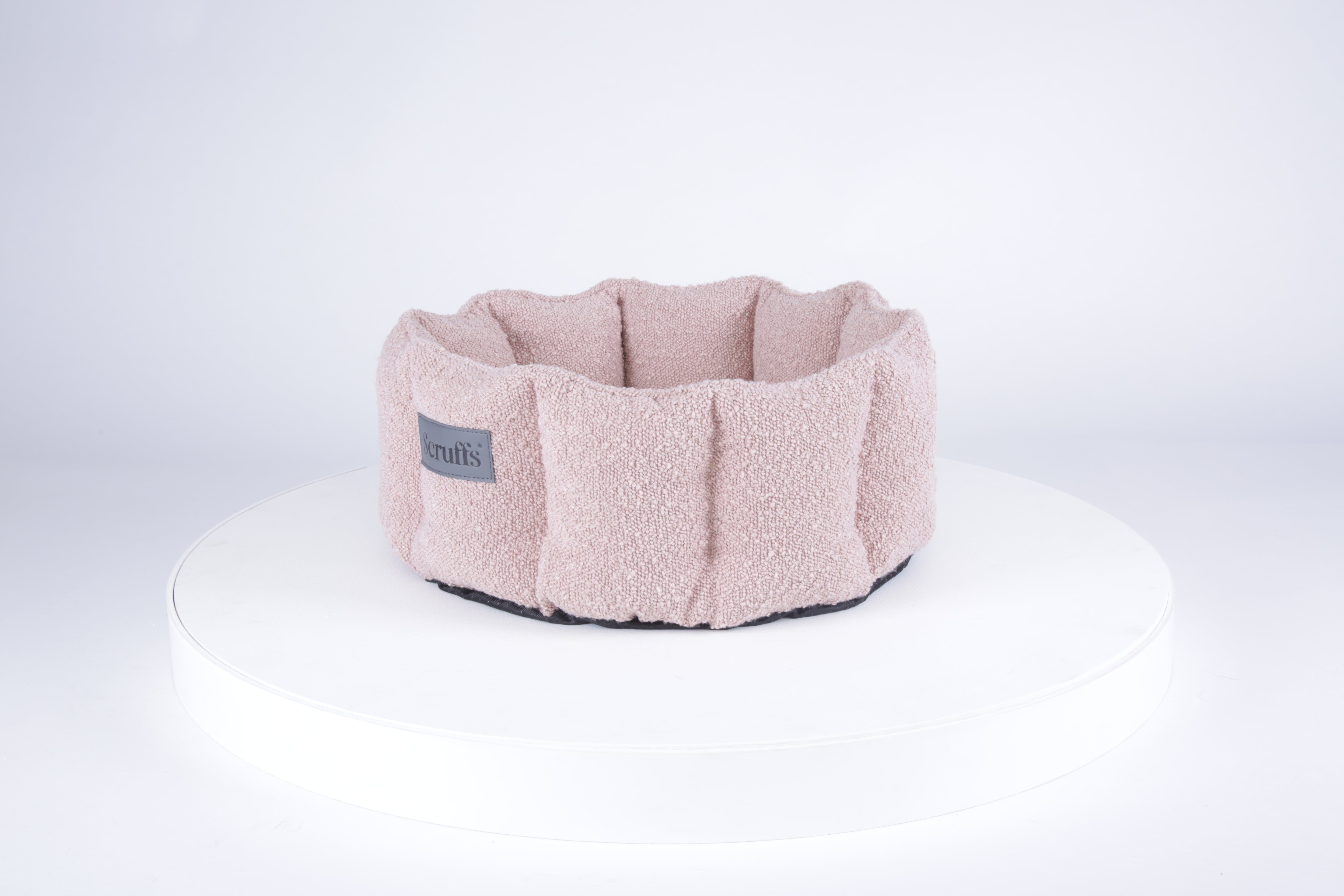 Boucle Cat Bed - Blush Pink Cat Bed Scruffs® 