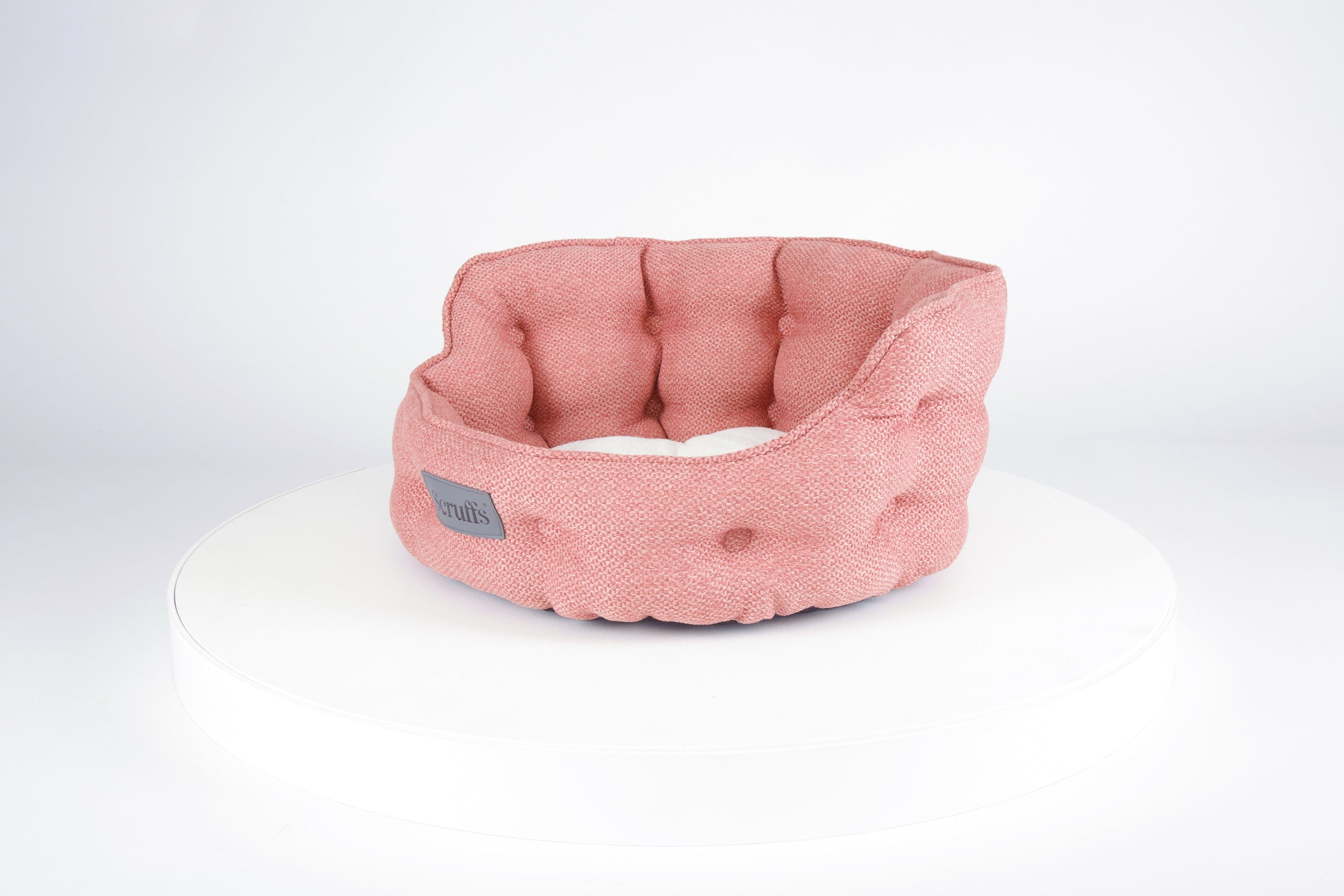 Seattle Cat Bed - Coral Pink Cat Bed Scruffs® 