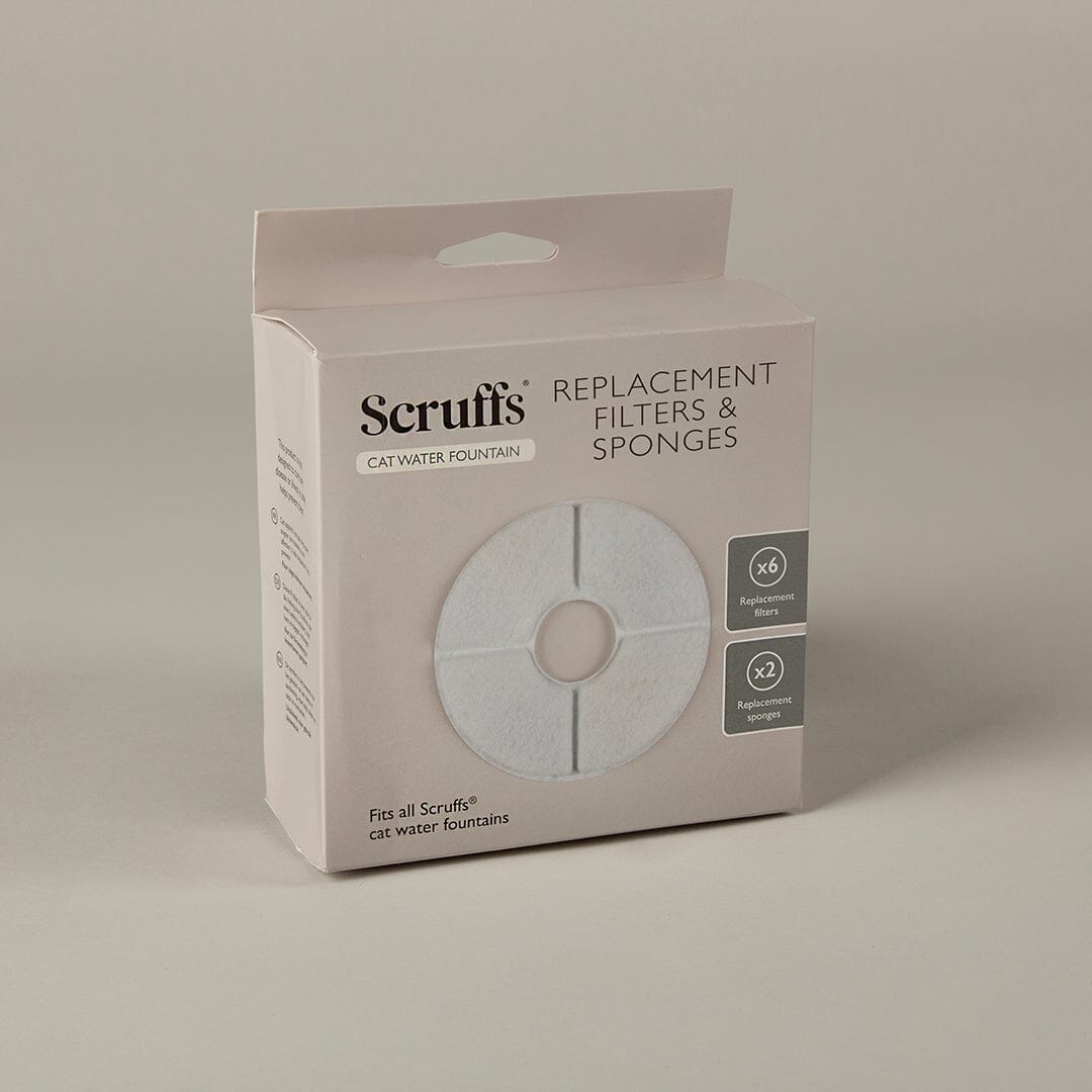 Scruffs Cat Water Fountain Replacement Filters Pet Bowls, Feeders & Waterers Scruffs® 