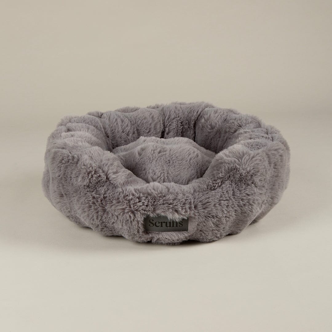 Alpine Round Cat Bed - Grey Cat Bed Scruffs® 