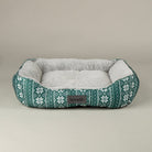 Santa Paws Box Bed - Green Dog Beds Scruffs® 