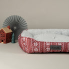 Santa Paws Box Bed - Red Dog Beds Scruffs® 