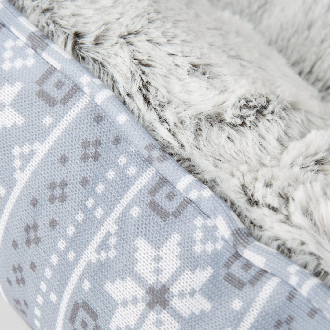 Santa Paws Box Bed - Grey Dog Beds Scruffs® 