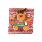 Santa Paws Blanket & Reindeer Gift Set - Red Dog Beds Scruffs® 