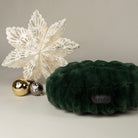 Festive Fur Cat Bed - Green Cat Bed Scruffs® 