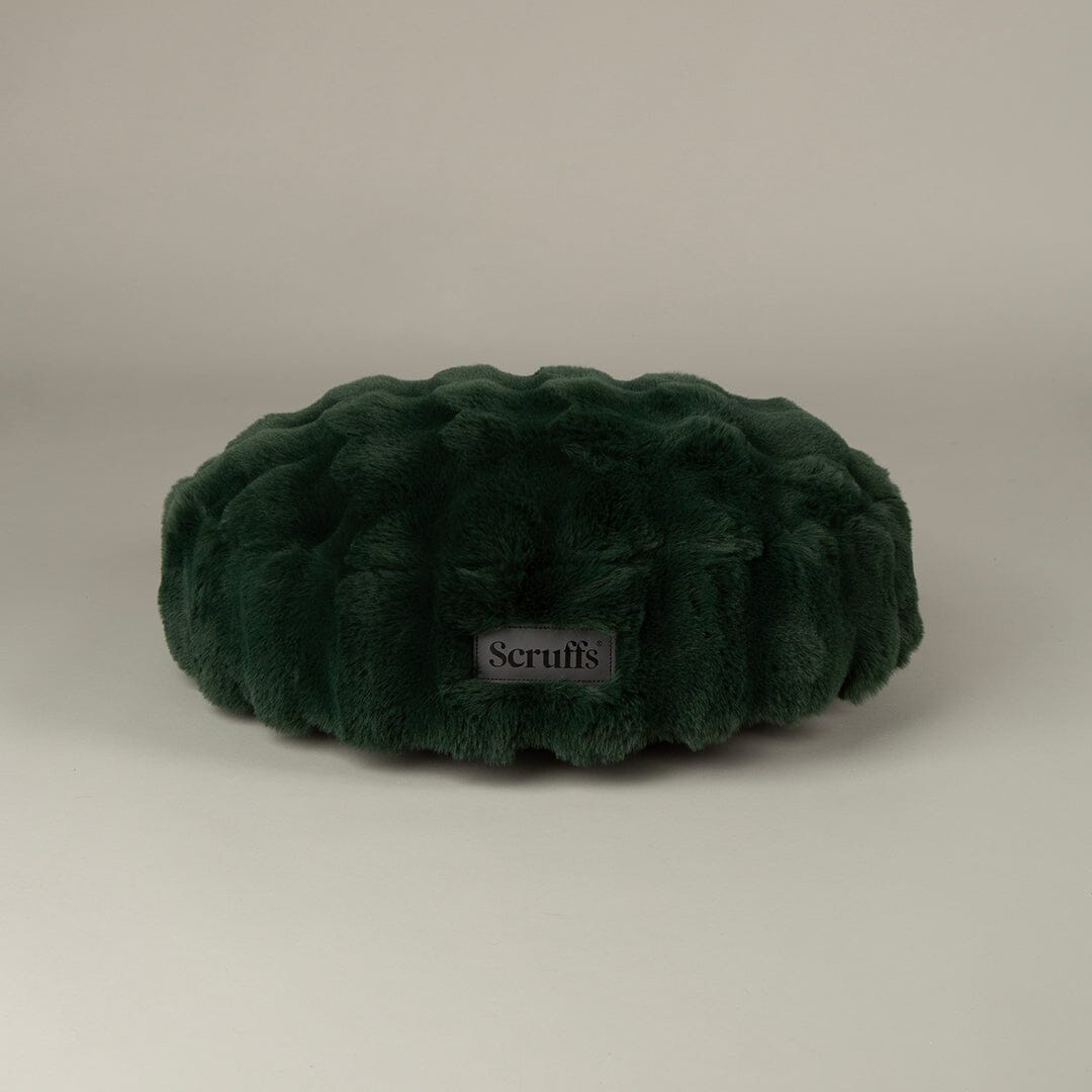 Festive Fur Cat Bed - Green Cat Bed Scruffs® 