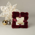 Festive Fur Pet Blanket - Burgundy Dog Blanket Scruffs® 