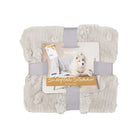 Snowflake Shimmer Pet Blanket - Taupe Dog Blanket Scruffs® 