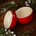 Winters Tail Food & Drink Bowl Gift Set - Red Pet Bowls, Feeders & Waterers Scruffs® 