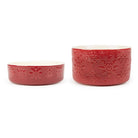 Snow Bowl Food & Drink Bowl Gift Set - Burgundy Pet Bowls, Feeders & Waterers Scruffs® 
