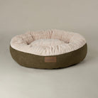 Alina Round Pet Bed - Green Dog Bed Scruffs® 