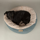 Alina Round Pet Bed - Blue Dog Bed Scruffs® 