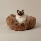 Alpine Round Cat Bed - Taupe Cat Bed Scruffs® 