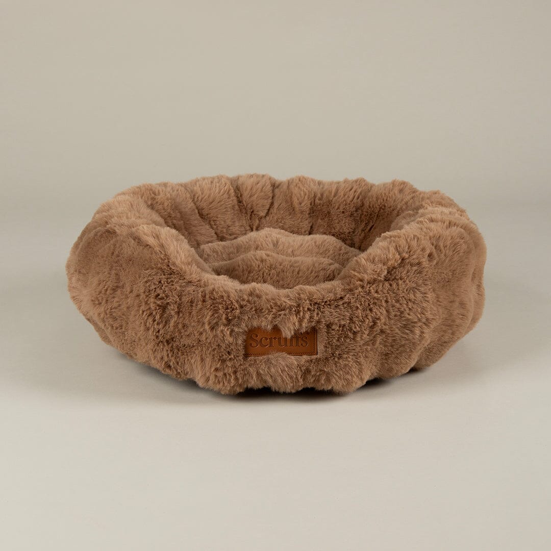 Alpine Round Cat Bed - Taupe Cat Bed Scruffs® 