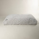 Ripple Orthopaedic Mattress - Grey Dog Bed Scruffs® 