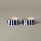 Coastal 2 Piece Dog Bowl Food & Water Bowl Set - Blue Pet Bowls, Feeders & Waterers Scruffs® 