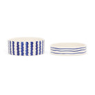 Coastal 2 Piece Cat Food Bowl & Saucer Set - Blue Pet Bowls, Feeders & Waterers Scruffs® 