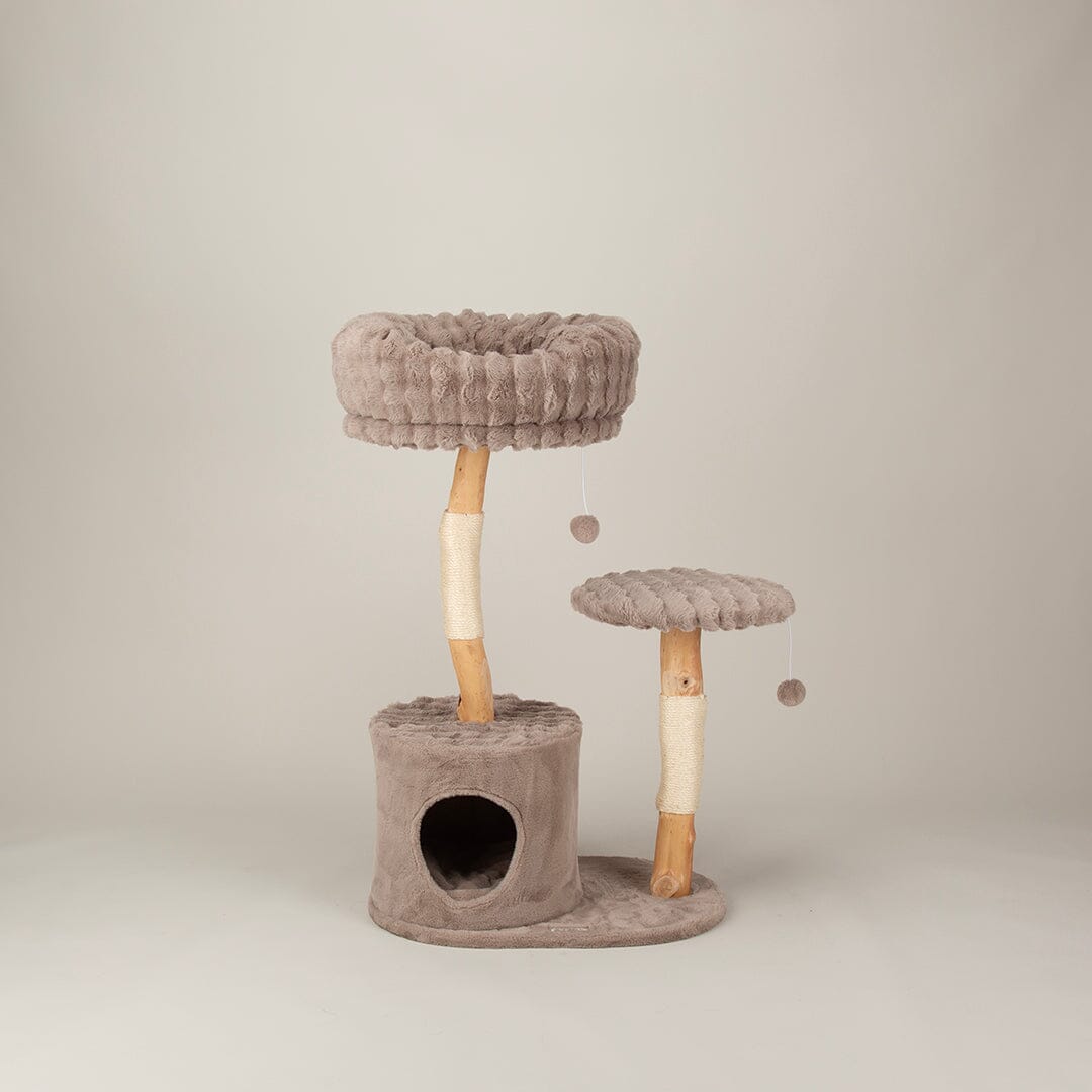 Colorado Cat Scratching Tree - Taupe Cat Tree Scruffs® 
