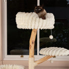 Pyrenees Cat Scratching Tree - Cream Cat Tree Scruffs® 