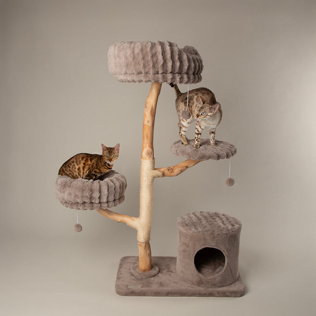 Alpine Pyrenees Cat Tree - Taupe Cat Tree Scruffs® 