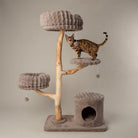 Alpine Pyrenees Cat Tree - Taupe Cat Tree Scruffs® 