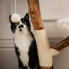 Atlas Cat Scratching Tree - Cream Cat Tree petslovescruffs 