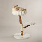 Atlas Cat Scratching Tree - Cream Cat Tree petslovescruffs 