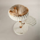Atlas Cat Scratching Tree - Cream Cat Tree petslovescruffs 