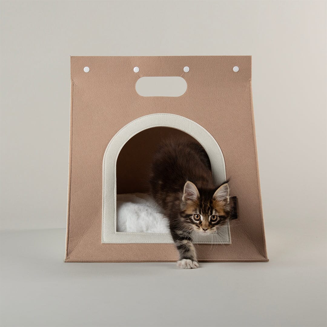 Stockholm Felt Bag Cat Bed