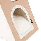 Stockholm Felt Bag Cat Bed - Tan Cat Bed Scruffs® 