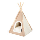 Stockholm Felt Teepee Cat Bed - Tan Cat Bed Scruffs® 