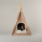 Stockholm Felt TeePee Cat Bed - Tan Cat Bed Scruffs® 