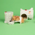 Small Animal Ceramic Set - Woodlands Pet Bowls, Feeders & Waterers Scruffs® 