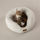 Starlight 'My First' Round Kitten & Puppy Bed - Cream Dog Bed Scruffs® 
