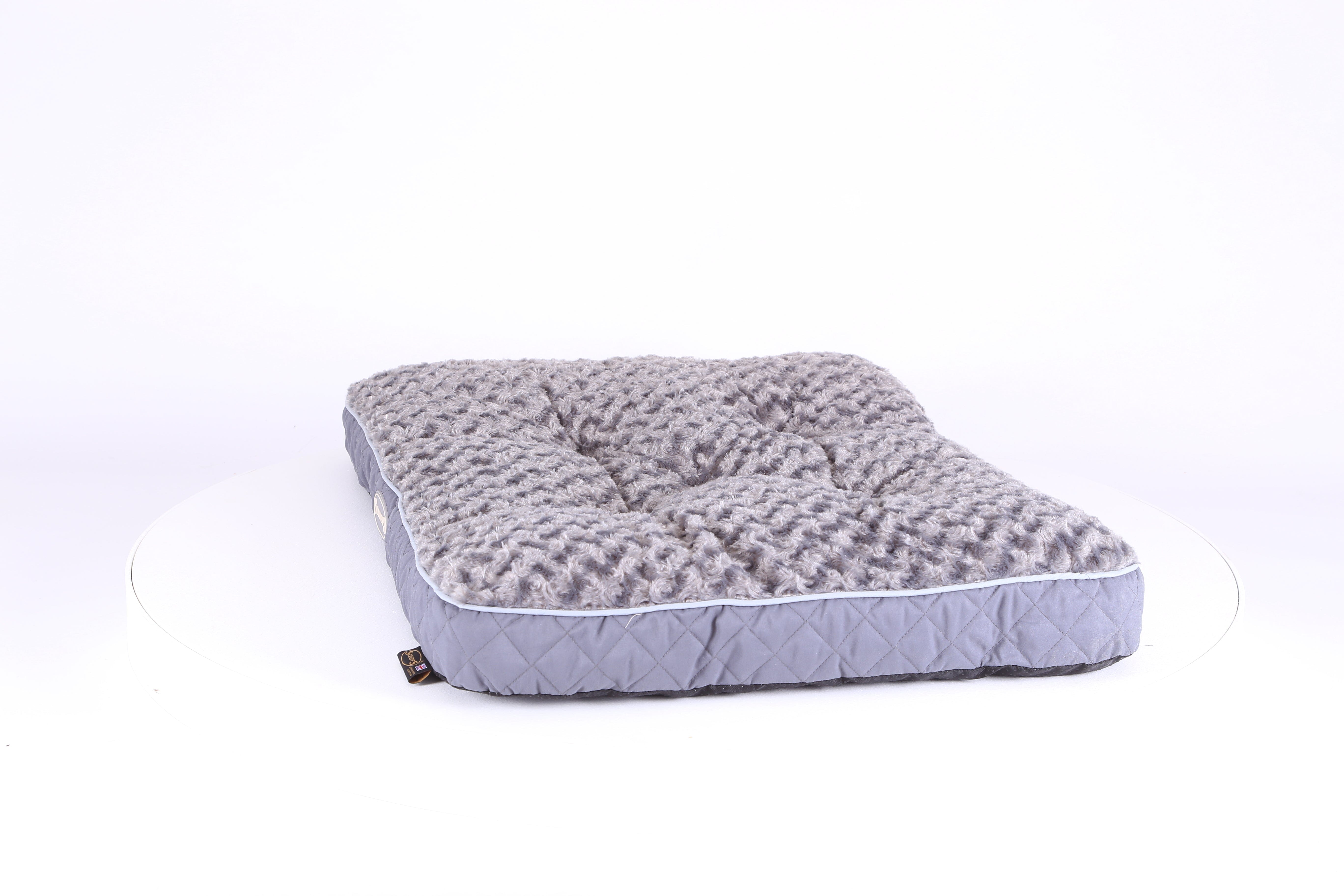 Wilton Mattress - Grey Dog Bed Scruffs® 