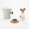 Scruffs Cantina Steel Storage Pet Food & Treat Canister Set - 2L/7L - Light Grey Pet Food Containers Scruffs® 