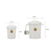 Scruffs Cantina Steel Storage Pet Food & Treat Canister Set - 2L/4L - Light Grey Pet Food Containers Scruffs® 