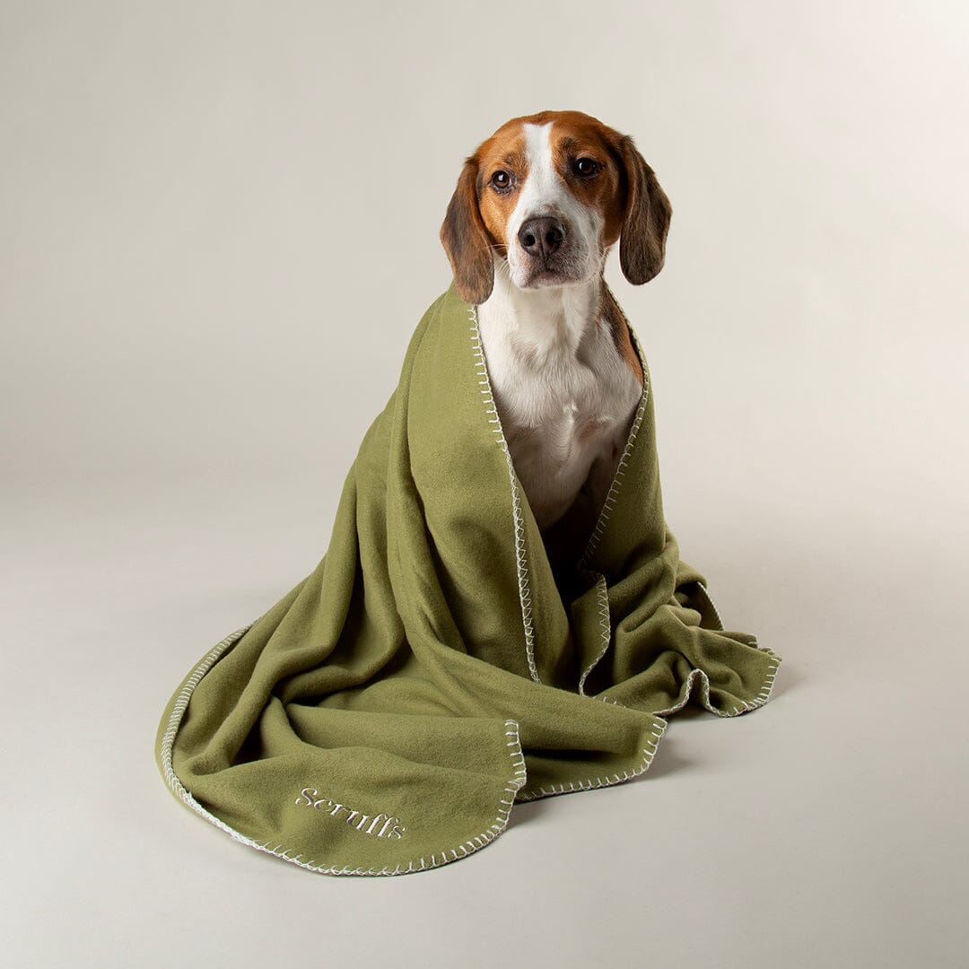 Expedition Fleece Pet Blanket - Khaki Green