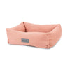 Seattle Box Bed - Coral Pink Dog Bed Scruffs® Medium (60cm x 50cm/24" x 19.5") 