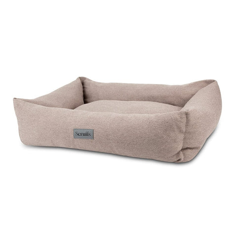 Seattle Box Bed - Stone Grey Dog Bed Scruffs® X-Large (90cm x 70cm/36" x 27.5") 