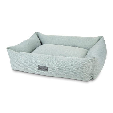 Seattle Box Bed - Topaz Green Dog Bed Scruffs® X-Large (90cm x 70cm/ 36" x 27.5") 