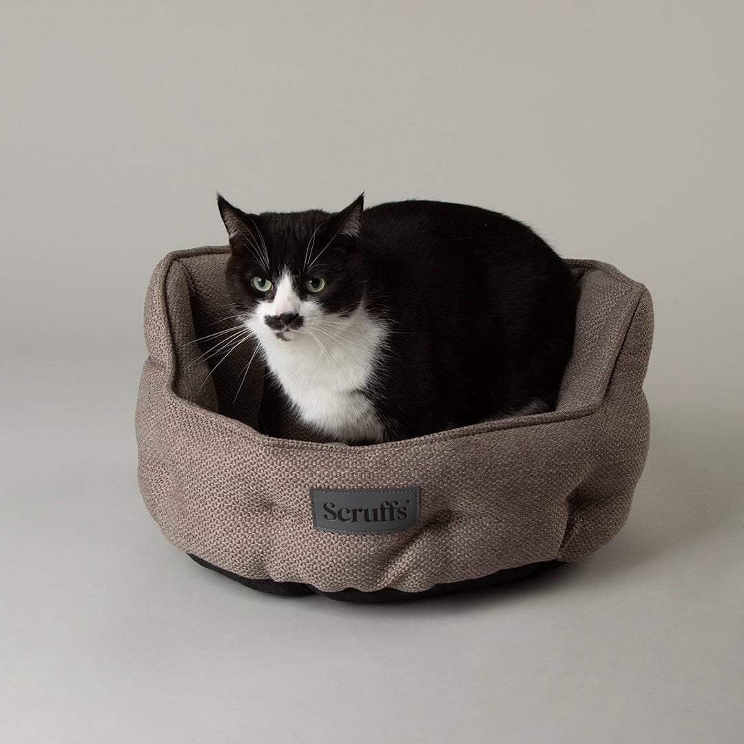 Seattle Cat Bed Stone Grey